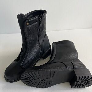 NWOB Beautiful Black Women Ankle Boots Sz 39